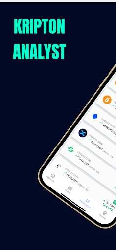 Android application Kripton - Analyst screenshort