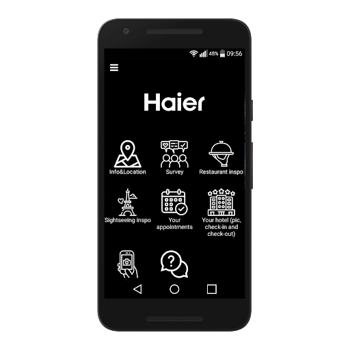 HAIER X RG Screen 2