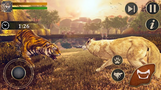 The Wild Wolf Animal Simulator v1.0.3 MOD APK (High Damage) Free For Android 2