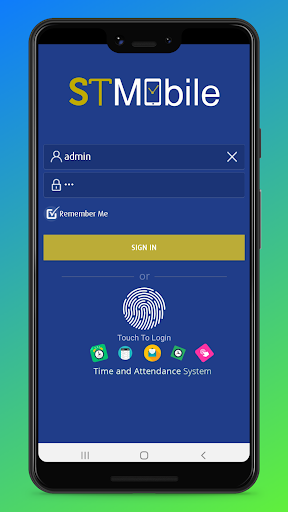 Android application AJCCI Employee Self Services screenshort