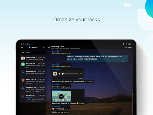 Screenshot of Zenchat