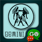 Gemini Zodiac Theme for GO SMS icon