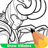 How To Draw Villians icon
