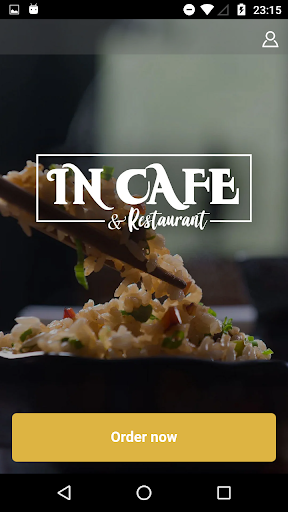 Android application In Cafe & Restaurant screenshort