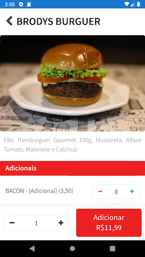 Brodys Burguer Screen 2