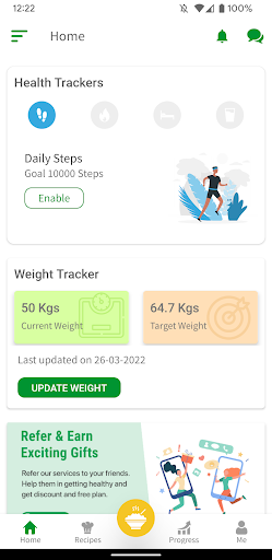 Android application Arogyam Nutrition screenshort