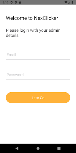Android application NexClicker screenshort