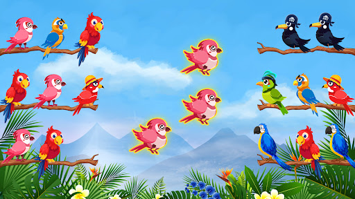Bird Sort Color - Puzzle Games androidhappy screenshots 1