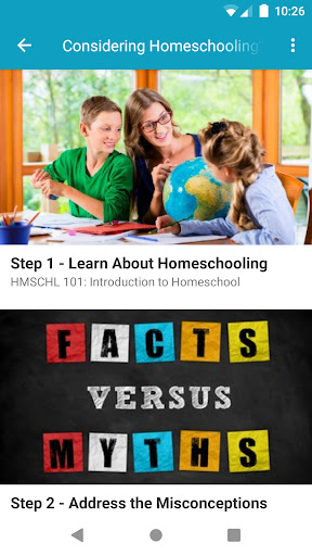 Homeschool Arizona Screen 2