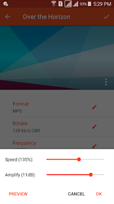 Captura de Pantalla 20 Audio Converter (MP3 AAC OPUS) android