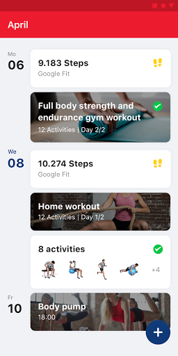 FysioTotaal App Screen 2