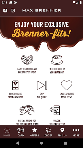 Max Brenner Loyalty - NZ Screen 2