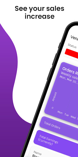 VIP Vendor – Seller App Screenshot 1 - AppWisp.com