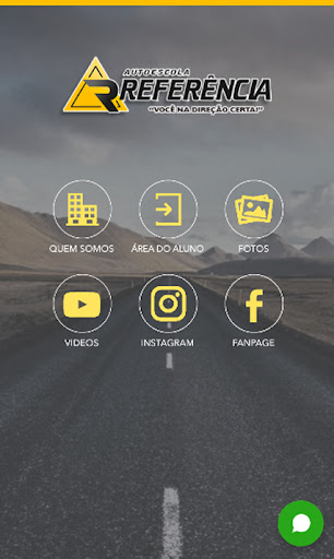 Android application Autoescola Referencia screenshort