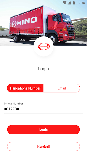 Hino In The Box (Customer) Screen 3