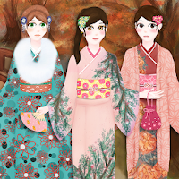 Японская традиционная мода - одевалка и макияж