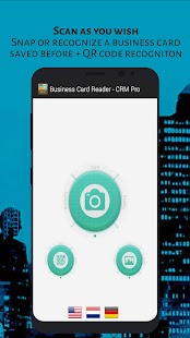 Business Card Reader - CRM Pro Captura de tela