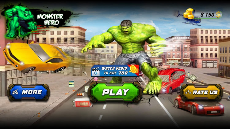 Monster Superhero: Green Fight - 66 - (Android)