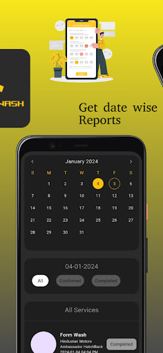 BookMyWash Partner App Screen 3