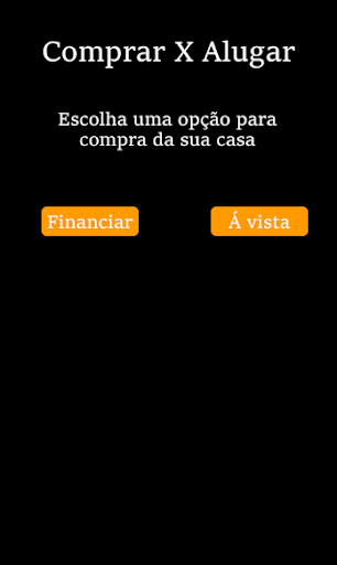 Android application Comprar ou alugar screenshort