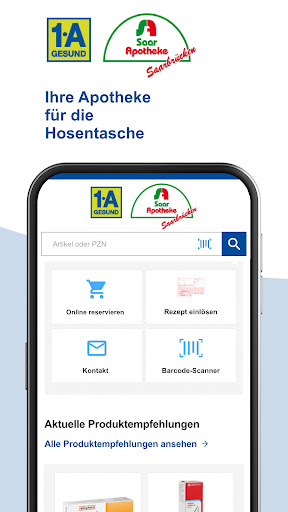 Android application Saar Apotheke Saarbruecken screenshort