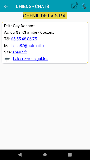 Limoges Pratique Screen 2