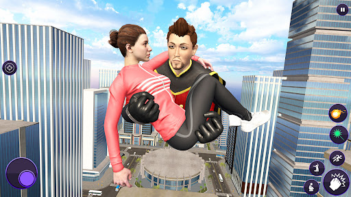 Superhero Man Rescue Missions - Crime City Game
