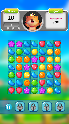 Android application Pop Fruits Match Game screenshort