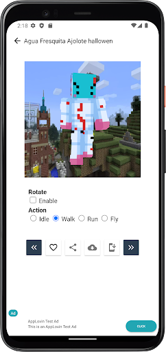 Agua Fresquita Skin for MCPE Screen 3