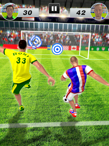 Real Football Soccer Strike 3D Screen 2