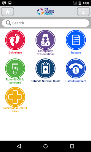 Android application Rotunda Obs and Neonates screenshort
