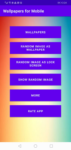 Android application Wallpapers for Phone screenshort