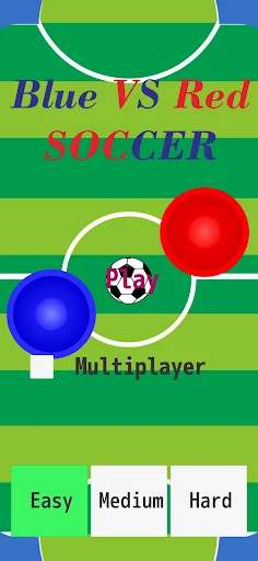 Blue Vs Red Soccers - Screenshot 1