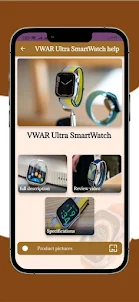 VWAR Ultra SmartWatch help