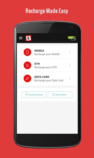 Android application Easy Mobile Recharge screenshort