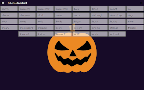 Halloween Soundboard Screenshot