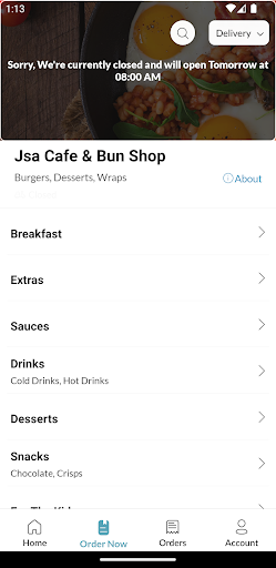 JSA Cafe and Bun Shop Screen 3