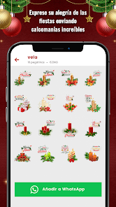 Screenshot 6 stickers navidad - WASticker android