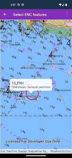 Screenshot of ArcGIS Maps .NET MAUI Samples