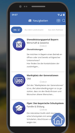 Ruhpolding HeimatApp Screen 3