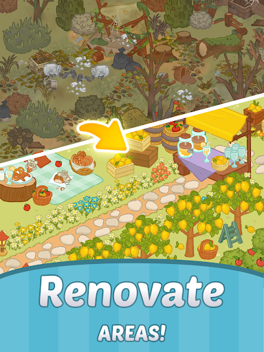 Merge Cartoon : Renovate Town - Puzzle - games