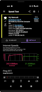 Speed Test WiFi-Analyzer Screenshot