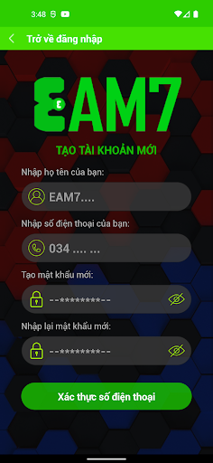 EAM7 Screen 2