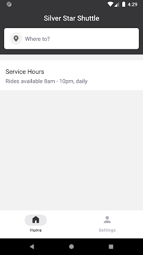 Silver Star Shuttle Screen 2