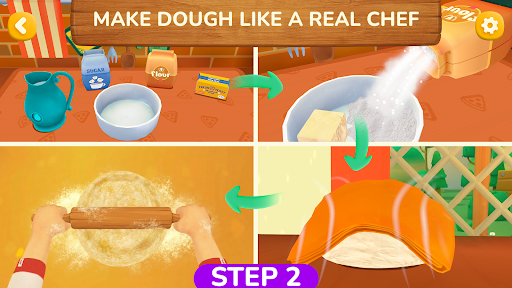 Cook Pizza: Step-by-Step Game screenshot 3