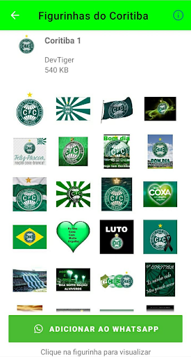 Figurinhas do Coritiba