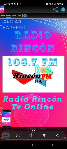 Radio Rincon 106.7 fm Screen 3