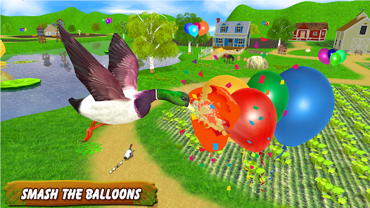 Talking Duck Bird game  screenshots 1