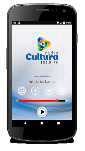 Android application Rádio Cultura FM Medianeira screenshort