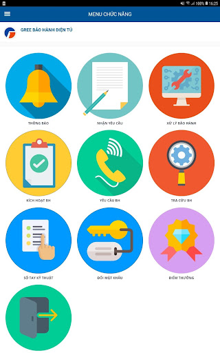 Gree Service Screen 3